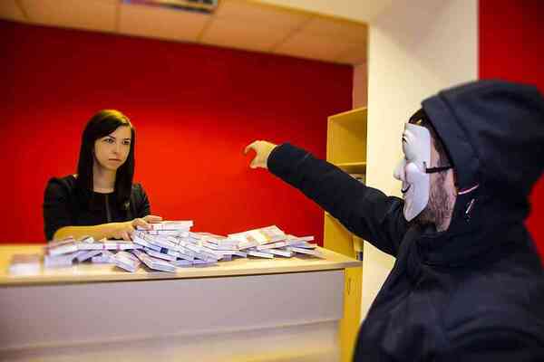 Фотография квеста «Ограбление банка»